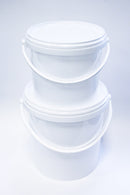 Baldes em PP, com tampa