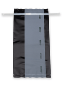 Sacos de amostra Twirl'em, opacos, estéreis, com espaço para escrita