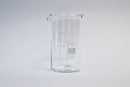Copos precipitação em vidro, forma alta